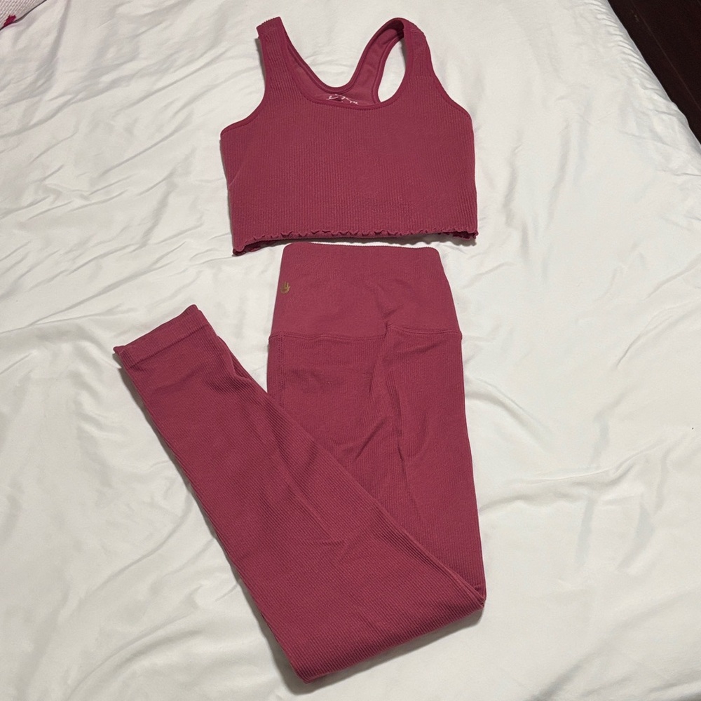 Spiritual Gangster Pink Activewear Set